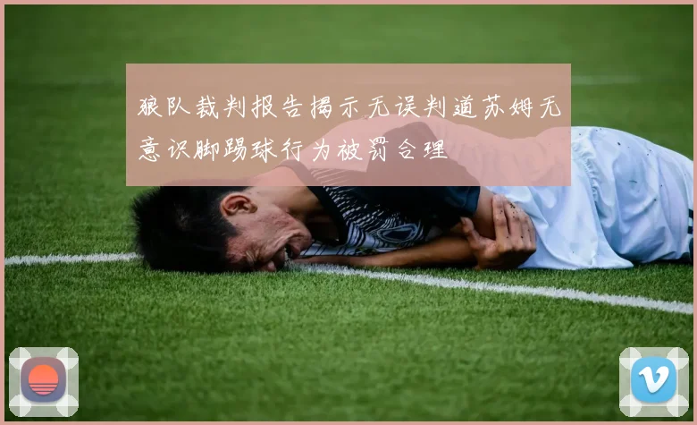 狼队裁判报告揭示无误判道苏姆无意识脚踢球行为被罚合理